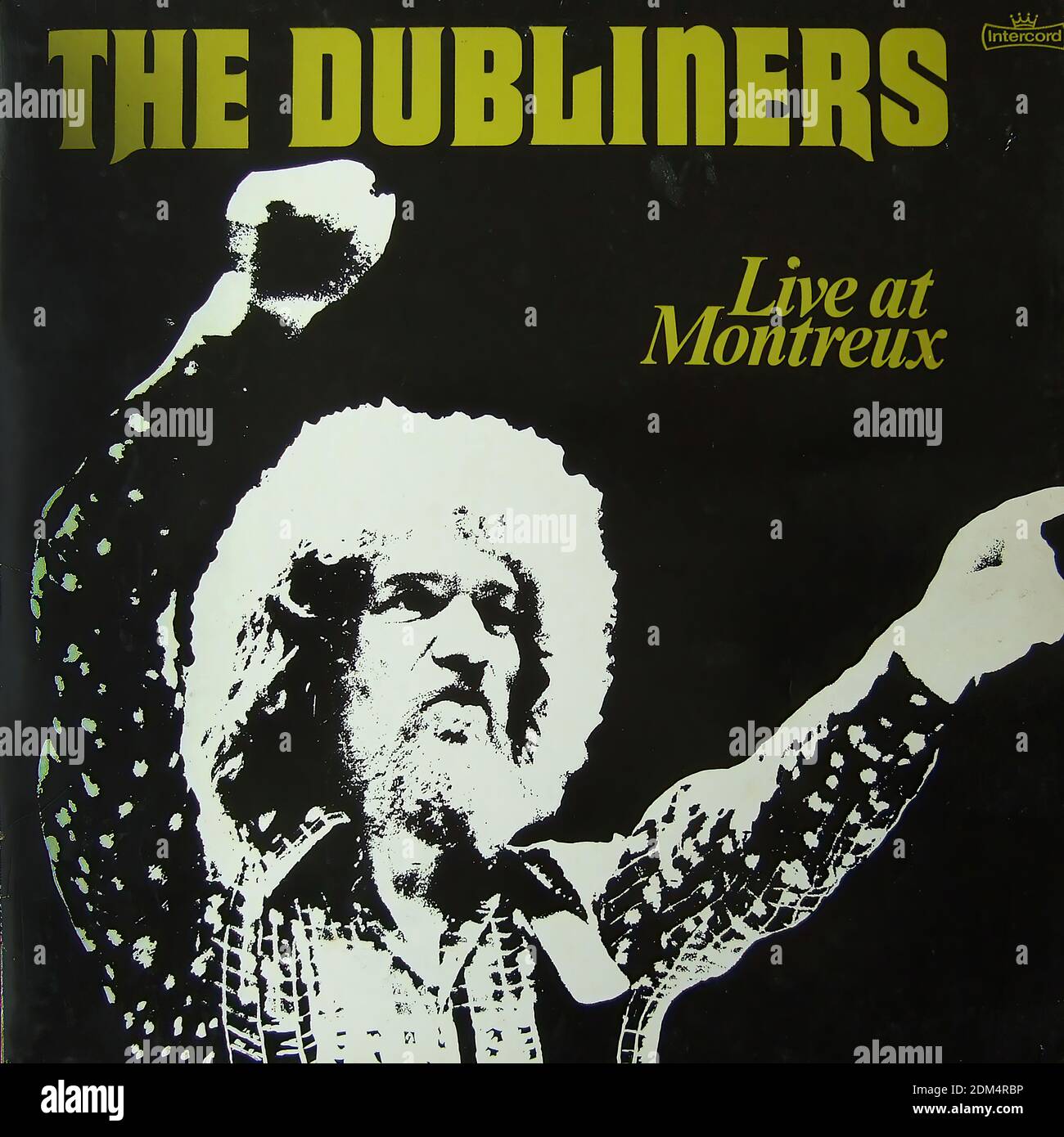 The Dubliners - Live at Montreux - Vintage Vinyl album coperchio Foto Stock