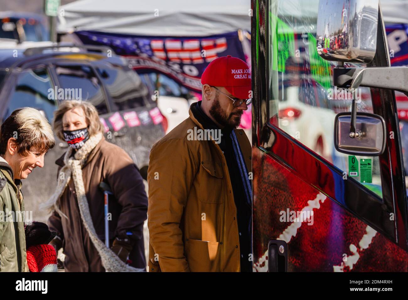 Donald Trump MAGA Rally a Omaha Nebraska Foto Stock