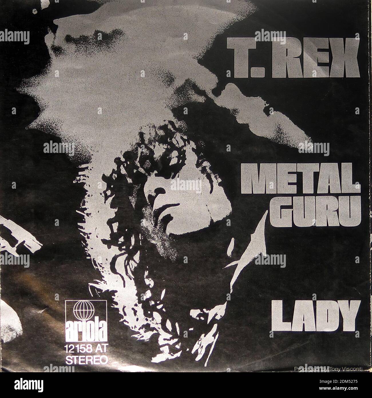 T.REX Metal Guru Lady Tyrannosaurus Rex - Vintage Vinyl Registrare la  copertina Foto stock - Alamy