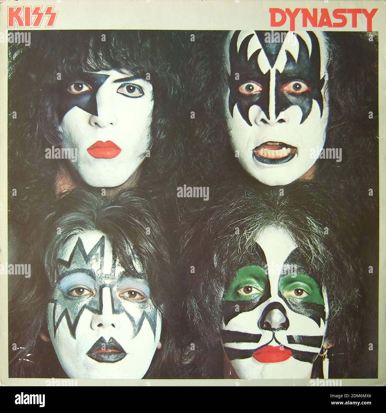 Kiss - Dynasty - copertina di album in vinile d'epoca Foto stock - Alamy