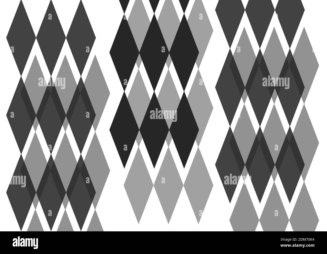 Disegno astratto della geometria di sfondo della carta per la decorazione in nero e. bianco Foto Stock