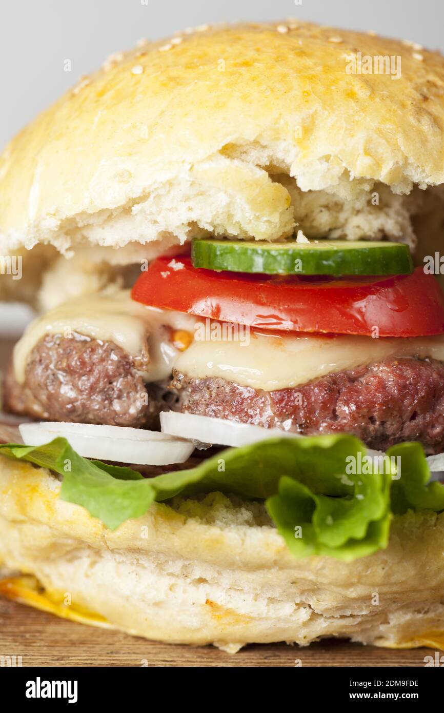 Hamburger Foto Stock
