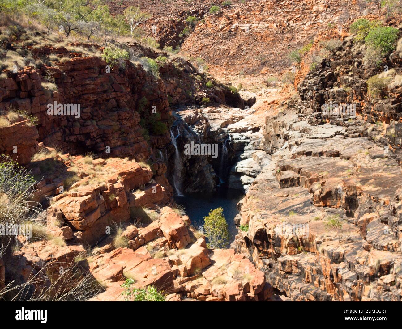 Lennard River Gorge, Miluwindi Conservation Park, Kimberley,. Australia occidentale Foto Stock