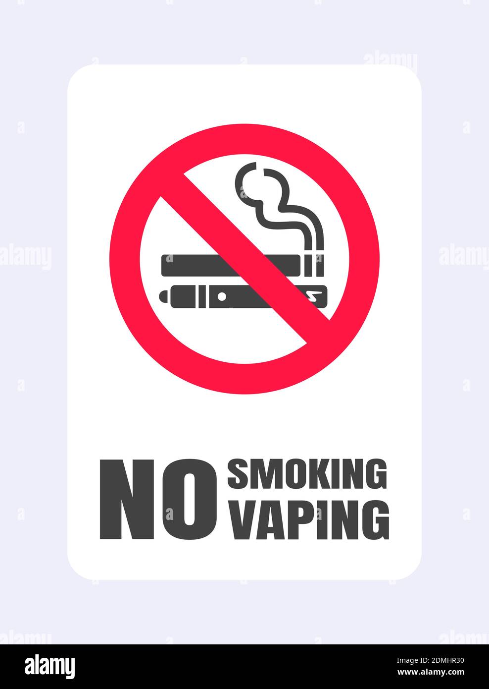 geekvape aegis solo 3 istruzioni Cartello di divieto di fumo. Icona del segno di divieto isolata su sfondo  bianco illustrazione vettoriale. Sigaretta, vape e fumo e nel circolo di  divieto Immagine e Vettoriale