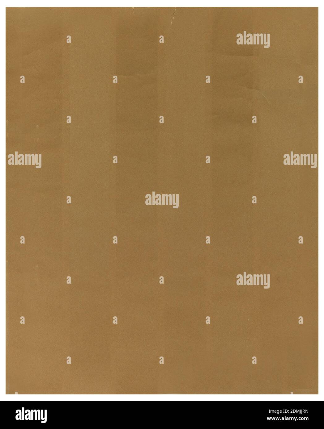 Parete laterale, stampata a macchina, sei strisce verticali di due diverse larghezze, alternate, in finitura scamosciata; stampata in tre tonalità di ocra, USA, 1875–1900, Wallcoverings, parete laterale Foto Stock