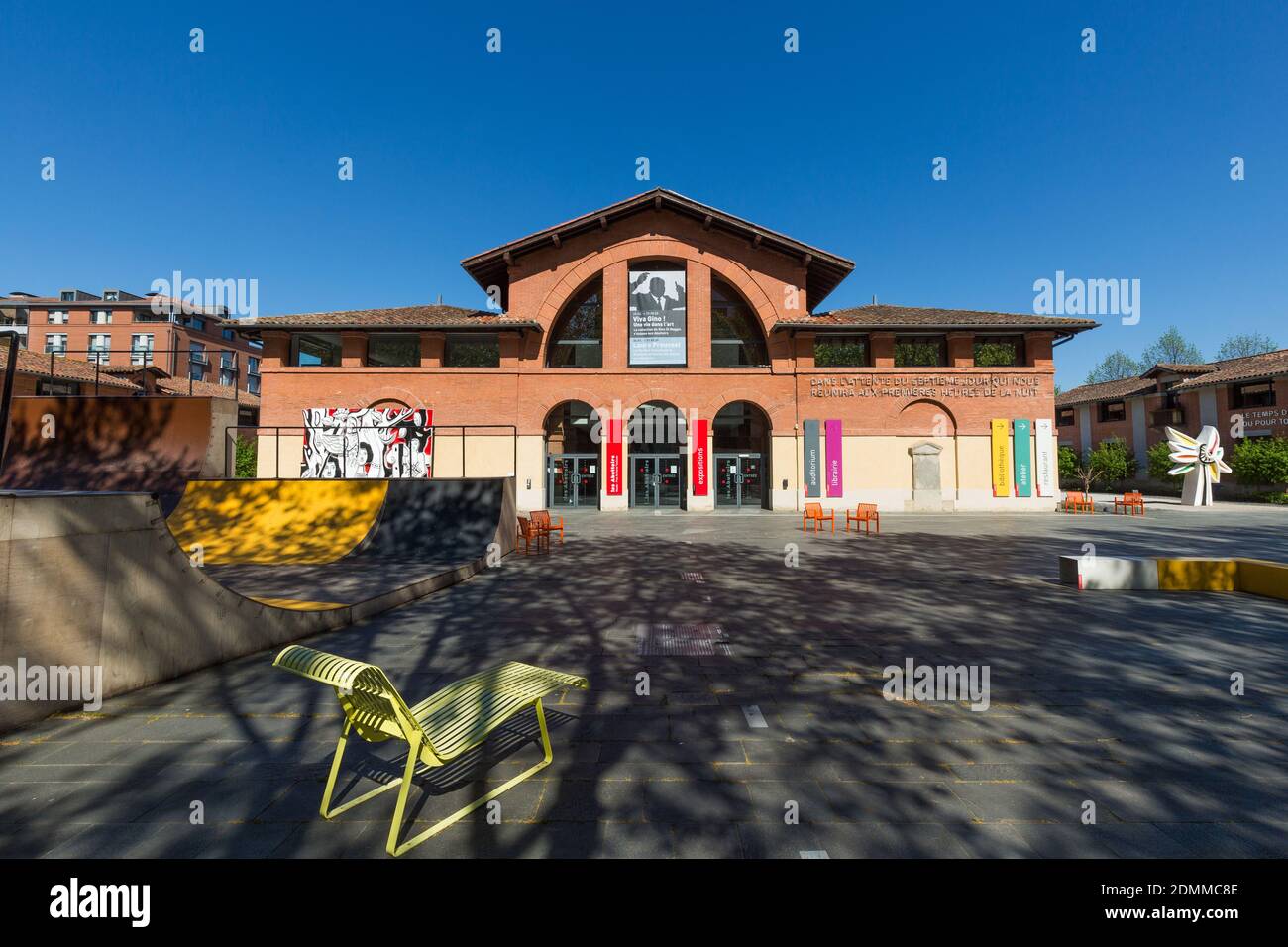 Tolosa (Francia meridionale): Les Abattoirs (macelli), Museo d'Arte Contemporanea Foto Stock