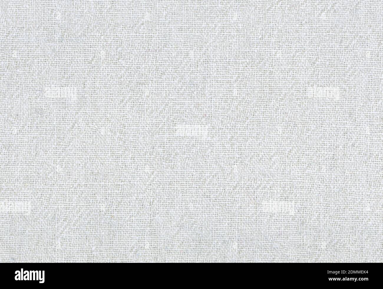 Sfondo texture canvas bianco - alta risoluzione Foto Stock