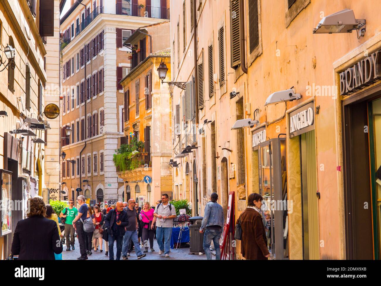Via dei Giubbonari, Roma, Italia, Europa Foto stock - Alamy