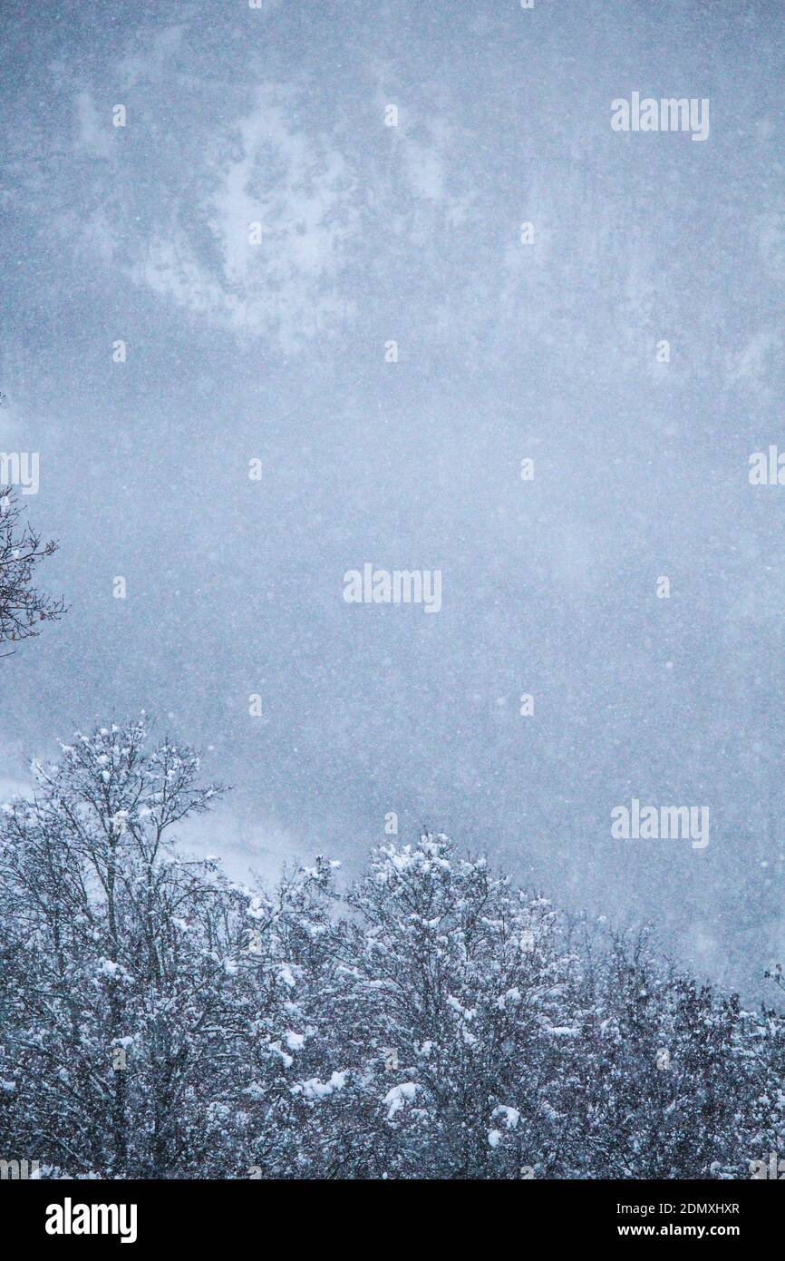 Snowy giorni Foto Stock
