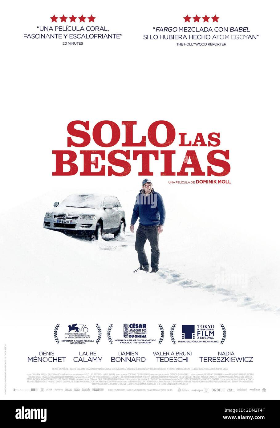SEULES LES BÊTES (2019), regia DI DOMINIK MOLL. Credito: HAUT ET COURT / Album Foto Stock