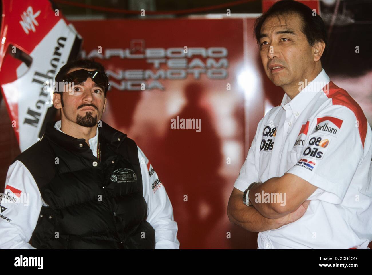 Max Biaggi (ITA), Erv Kanemoto Honda 500, GP di Argentina 1998, Buenos Aires Foto Stock