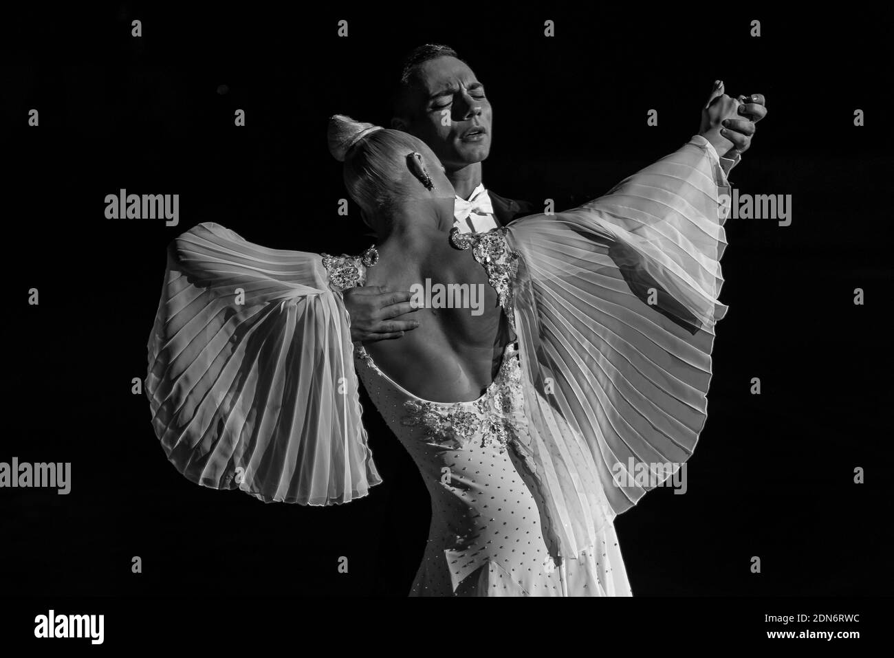 Ankara, Turchia - 03 novembre 2018. METU Open, un evento della World Dance Sport Federation si tiene ad Ankara e per cui diverse coppie di differenti si sono disputate Foto Stock