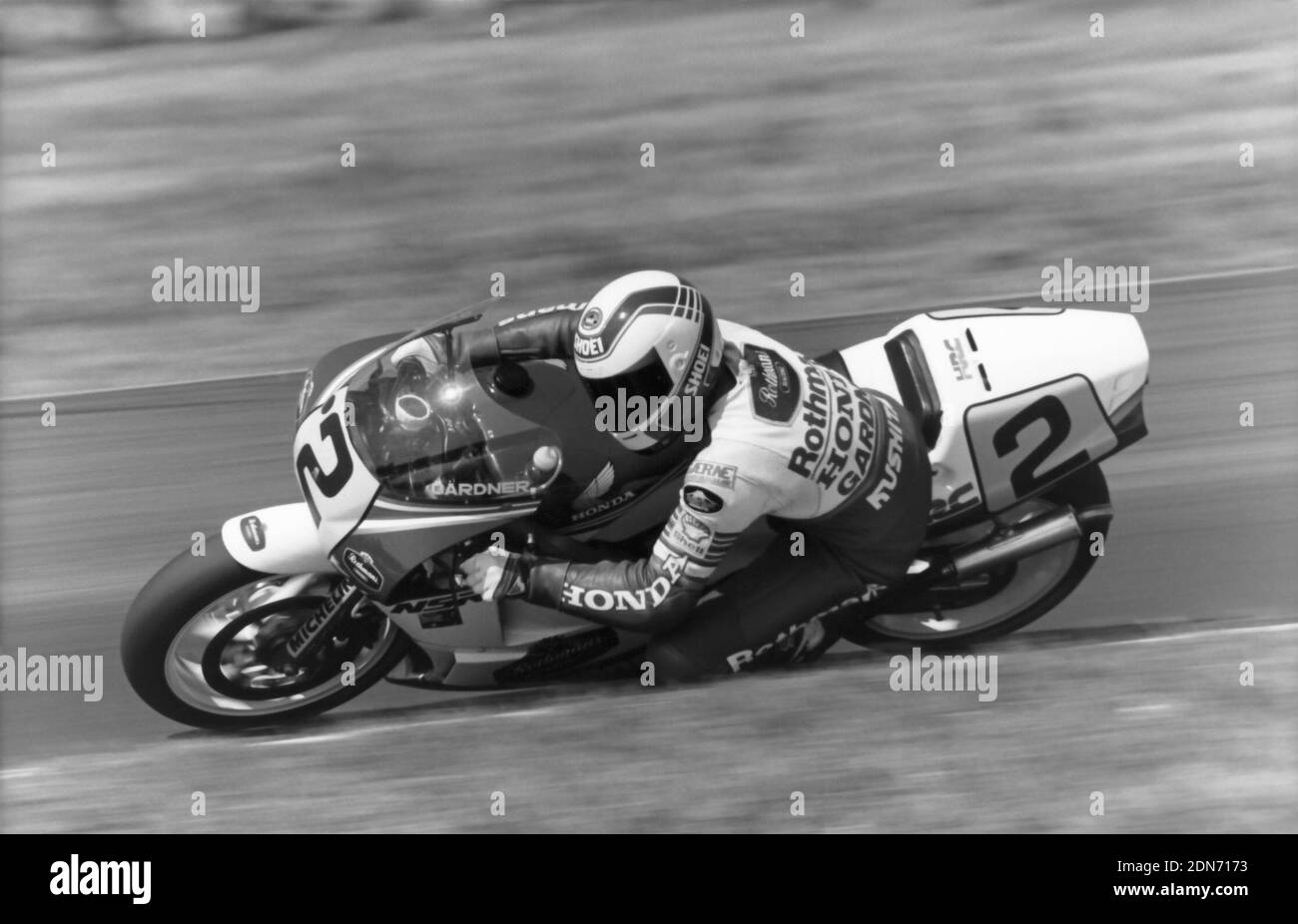 Wayne Gardner (AUST) Honda 500, GP moto stagione 1987 Foto Stock