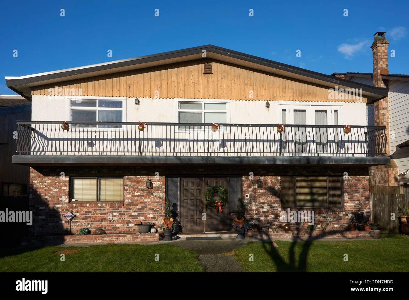 Una casa di stile speciale a Vancouver, British Columbia, Canada Foto Stock