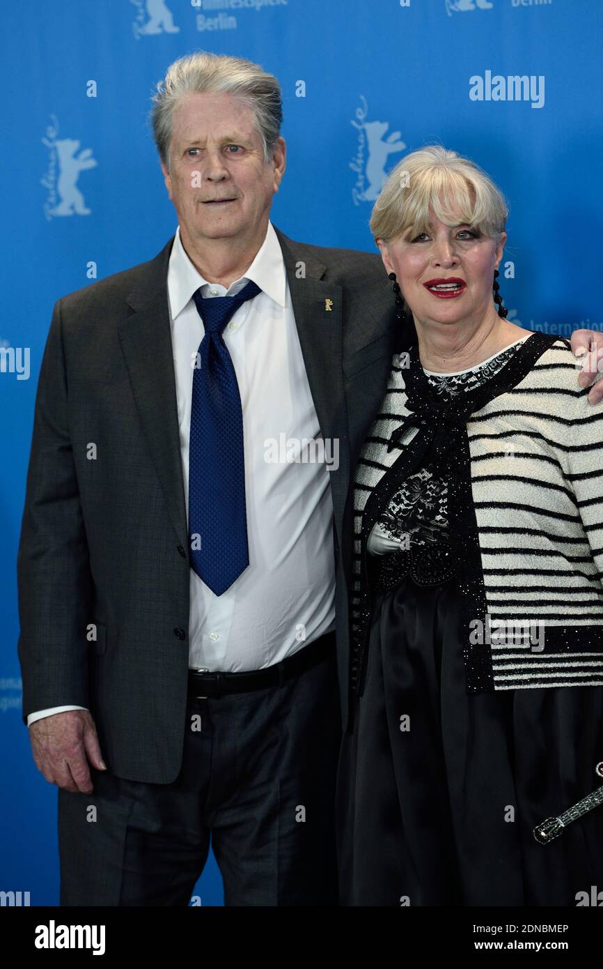 Il produttore Brian Wilson e sua moglie Melinda Ledbetter hanno partecipato alla Photocall "Love and Mercy" durante il 65° Berlinale, Berlin International Film Festival, a Berlino, Germania, il 08 febbraio 2015. Foto di Aurore Marechal/ABACAPRESS.COM Foto Stock