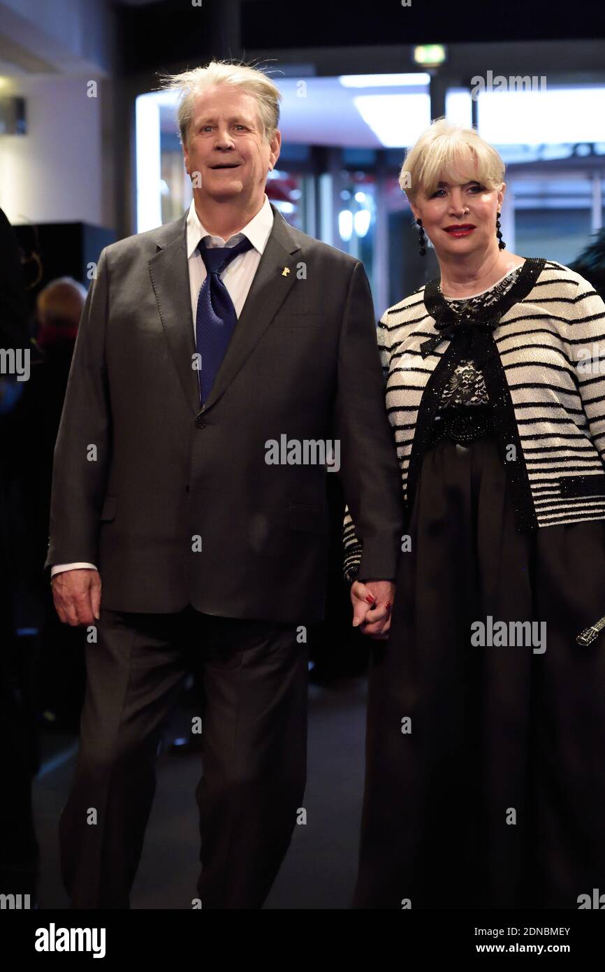 Il produttore Brian Wilson sua moglie Melinda Ledbetter ha partecipato alla prima "Love and Mercy" durante il 65° Berlinale, Berlin International Film Festival, a Berlino, Germania, il 08 febbraio 2015. Foto di Aurore Marechal/ABACAPRESS.COM Foto Stock