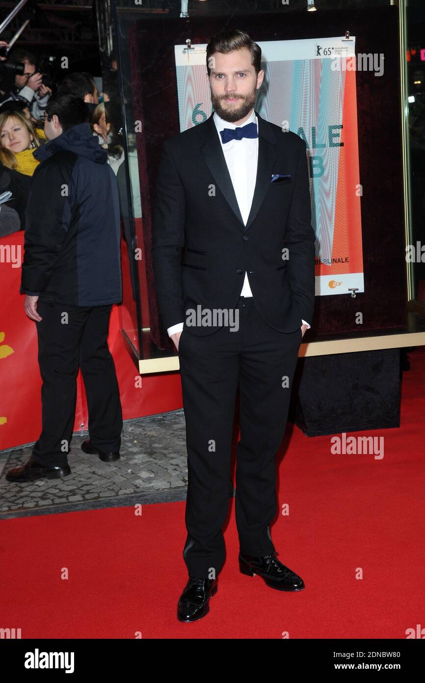 Jamie Dornan partecipa alla prima 'Fifty Shades of Grey' durante il 65° Berlinale, Festival Internazionale del Cinema di Berlino, il 11 febbraio 2015. Foto di Aurore Marechal/ABACAPRESS.COM Foto Stock