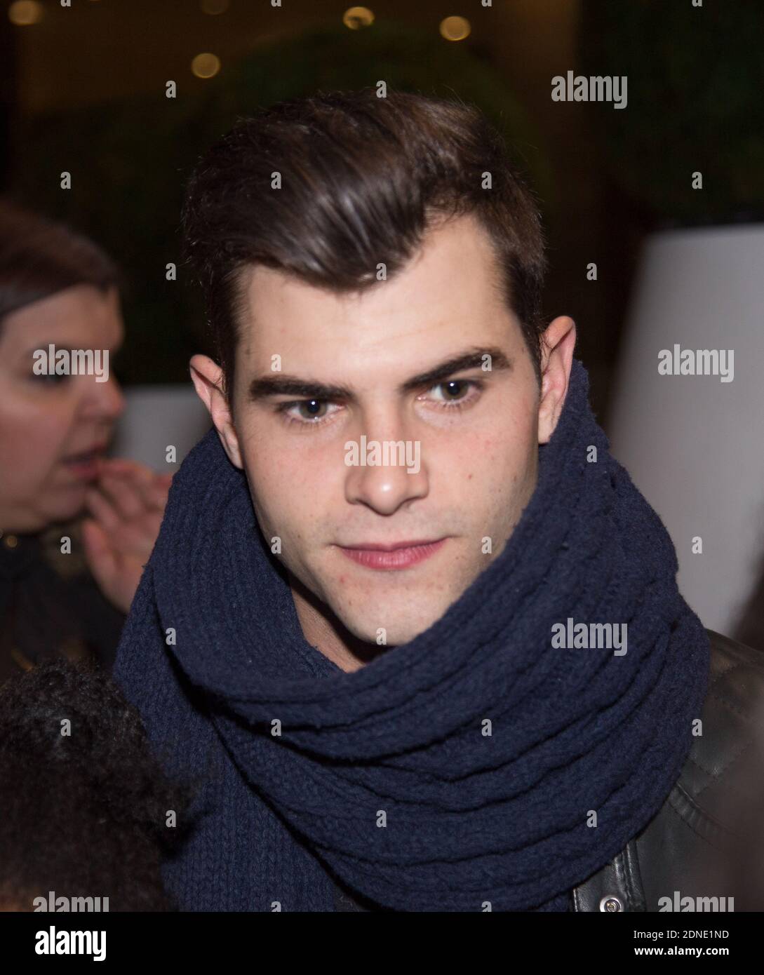 DIEGO DOMINGUEZ LORT - LA TROUPE DE LA SERIE 'VIOLETTA' UN FIGLIO HOTEL A PARIGI. Foto di Nasser Berzane/ABACAPRESS.COM Foto Stock