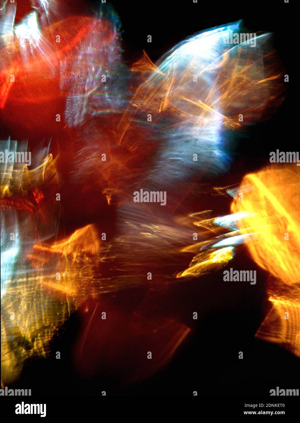 Svasature astratte e forme Foto Stock