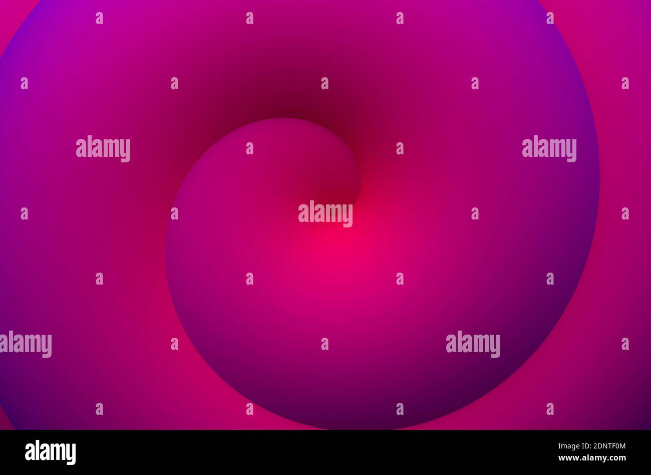 Rendering 3D colore closeup modello snooth Foto Stock