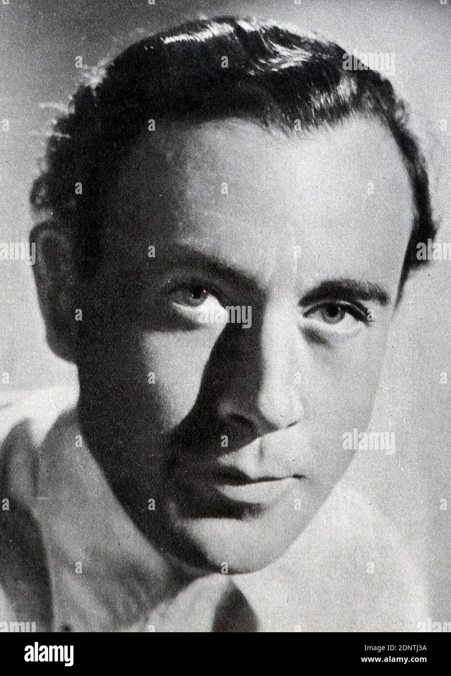 Fotografia di Dennis Price (1915-1973) un attore inglese. Foto Stock