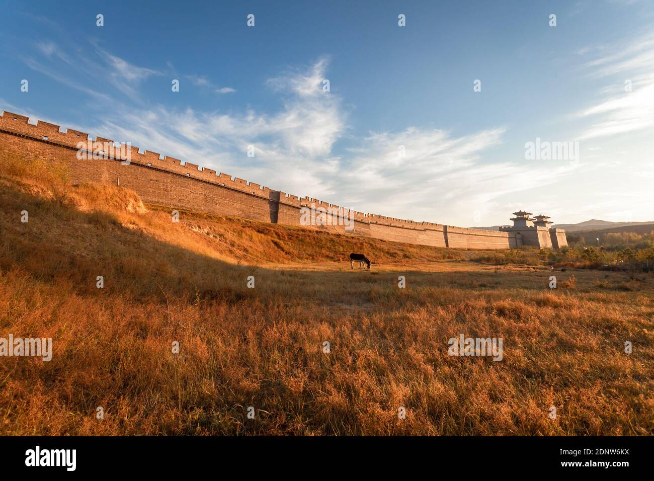 La grande muraglia Foto Stock