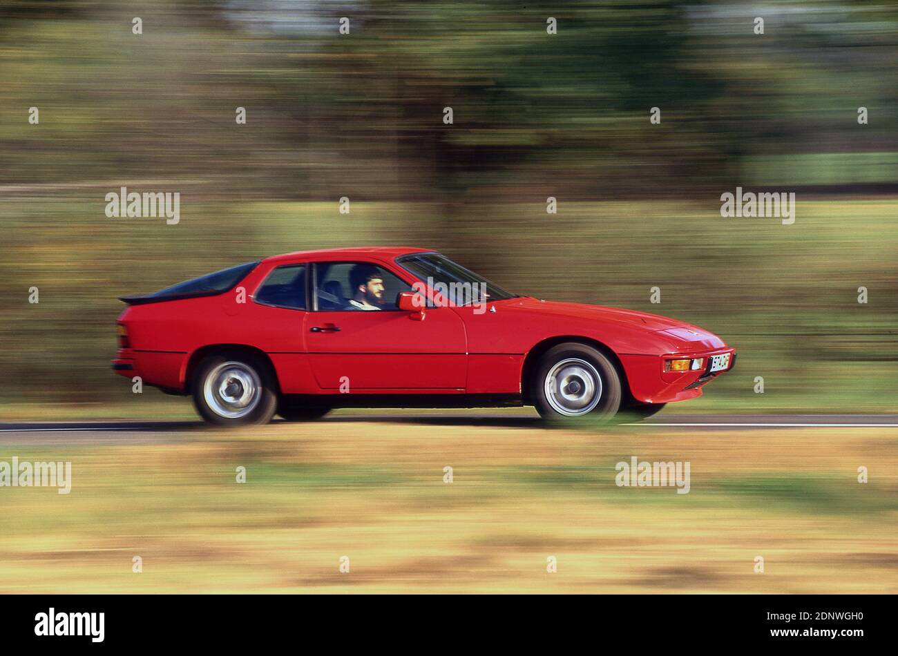 Porsche 924 (1983) vettura classica. Foto Stock