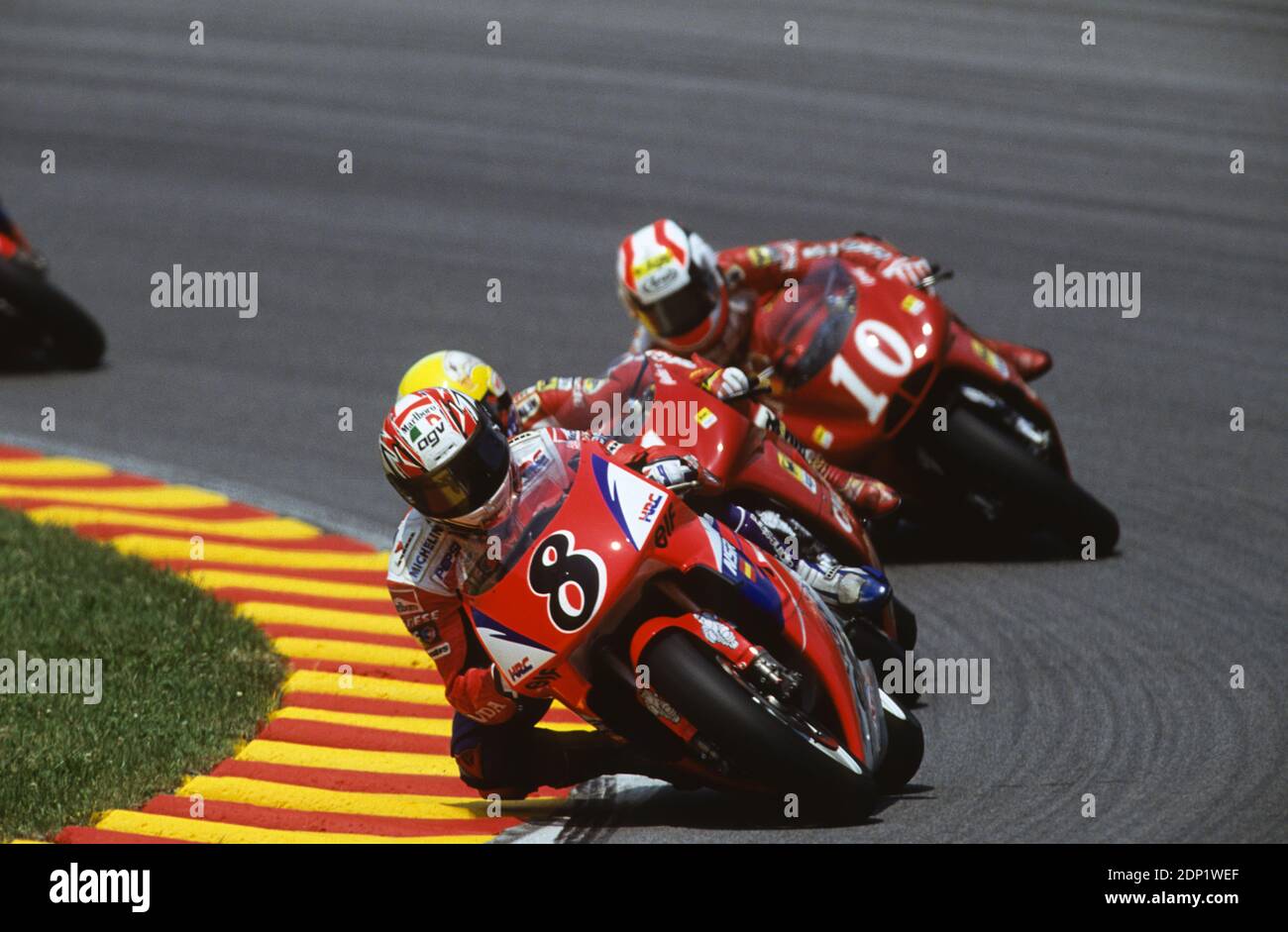 Alex Criville (SP), Honda 500, GP 1994, circuito del Mugello Foto Stock