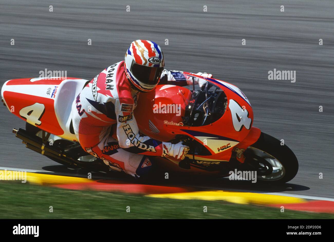 Michael Doohan,(AUST), Honda 500, GP 1994, circuito del Mugello Foto Stock