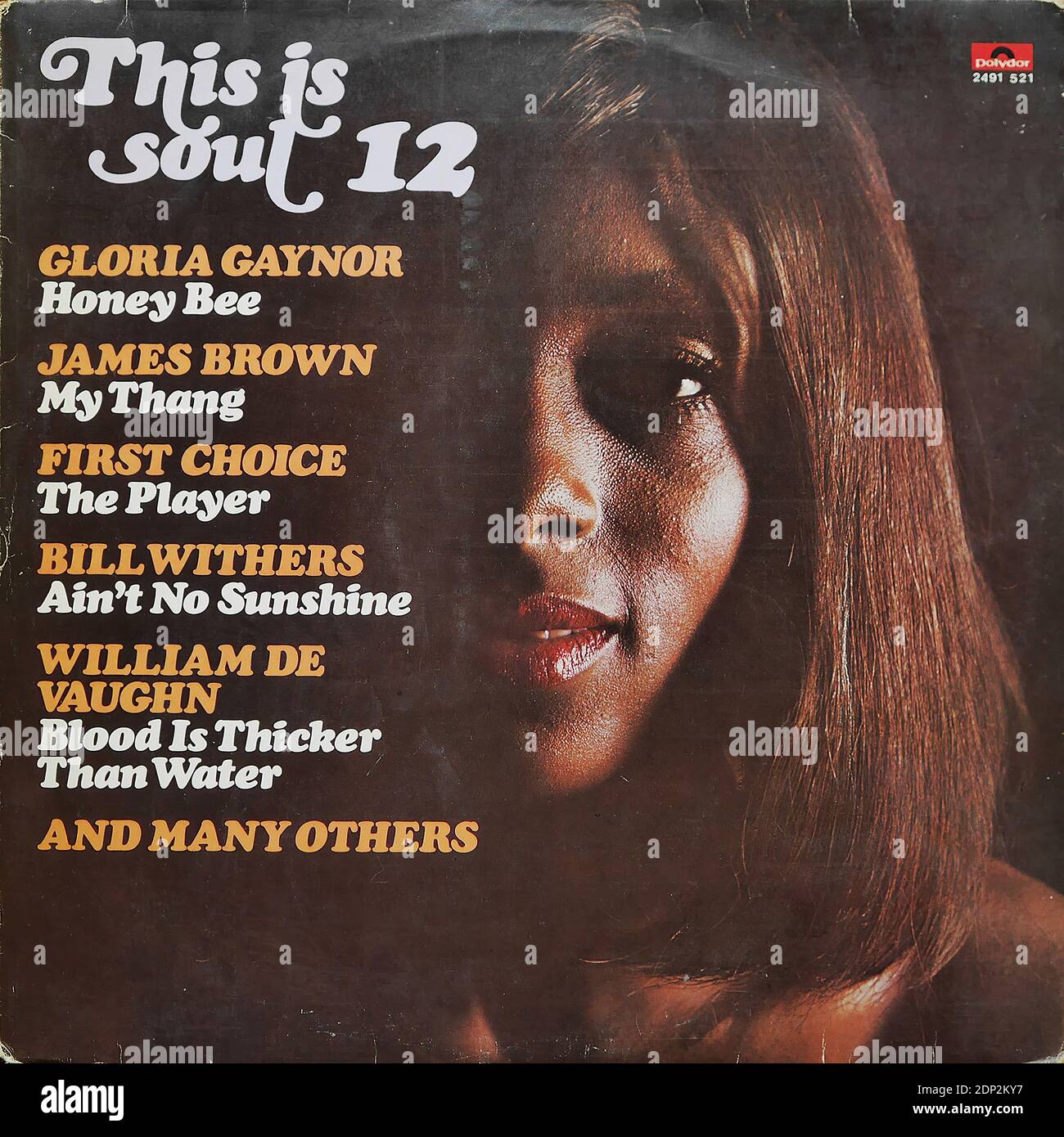 This is Soul 12, Polydor 2491 521 - copertina di album in vinile d'epoca Foto Stock