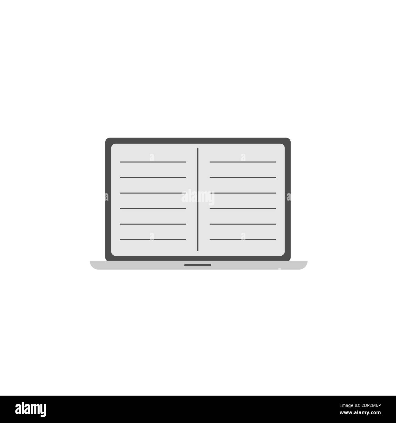 Educazione on line icona Illustrazione Vettoriale