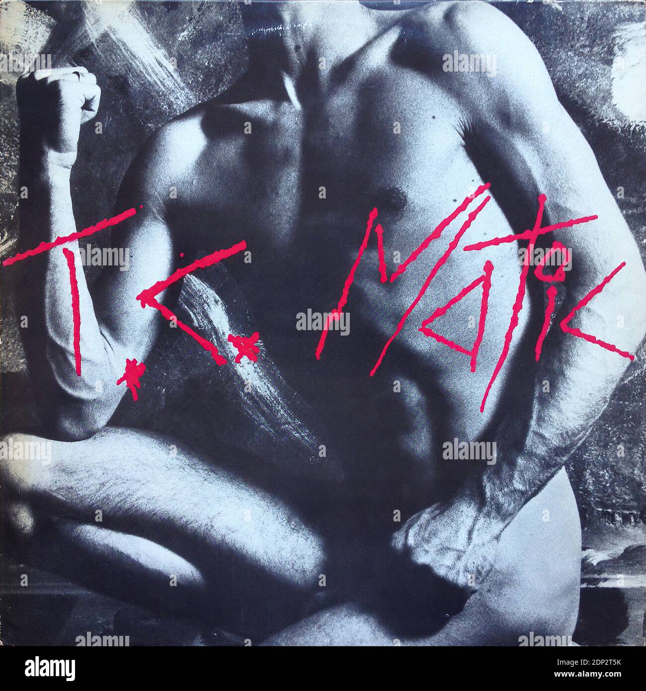 TC Matic, album di debutto, 1981 - copertina di un album in vinile d'epoca Foto Stock