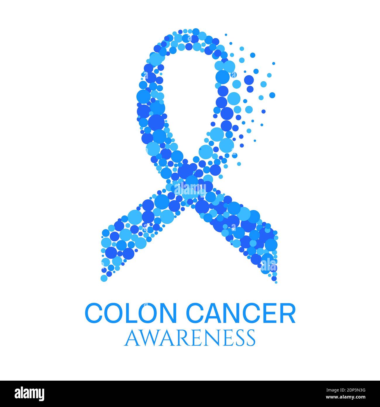 Cancro del colon, illustrazione concettuale. Foto Stock
