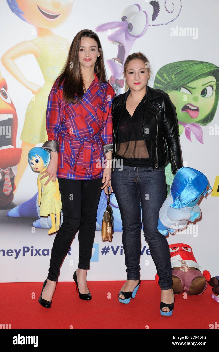 Charlotte le Bon e Marilou Berry assistent a l'avant premiere de Vice - Versa au Rex a Paris, France le 31 mai 2015. Foto di Alban Wyters/ABACAPRESS.COM Foto Stock