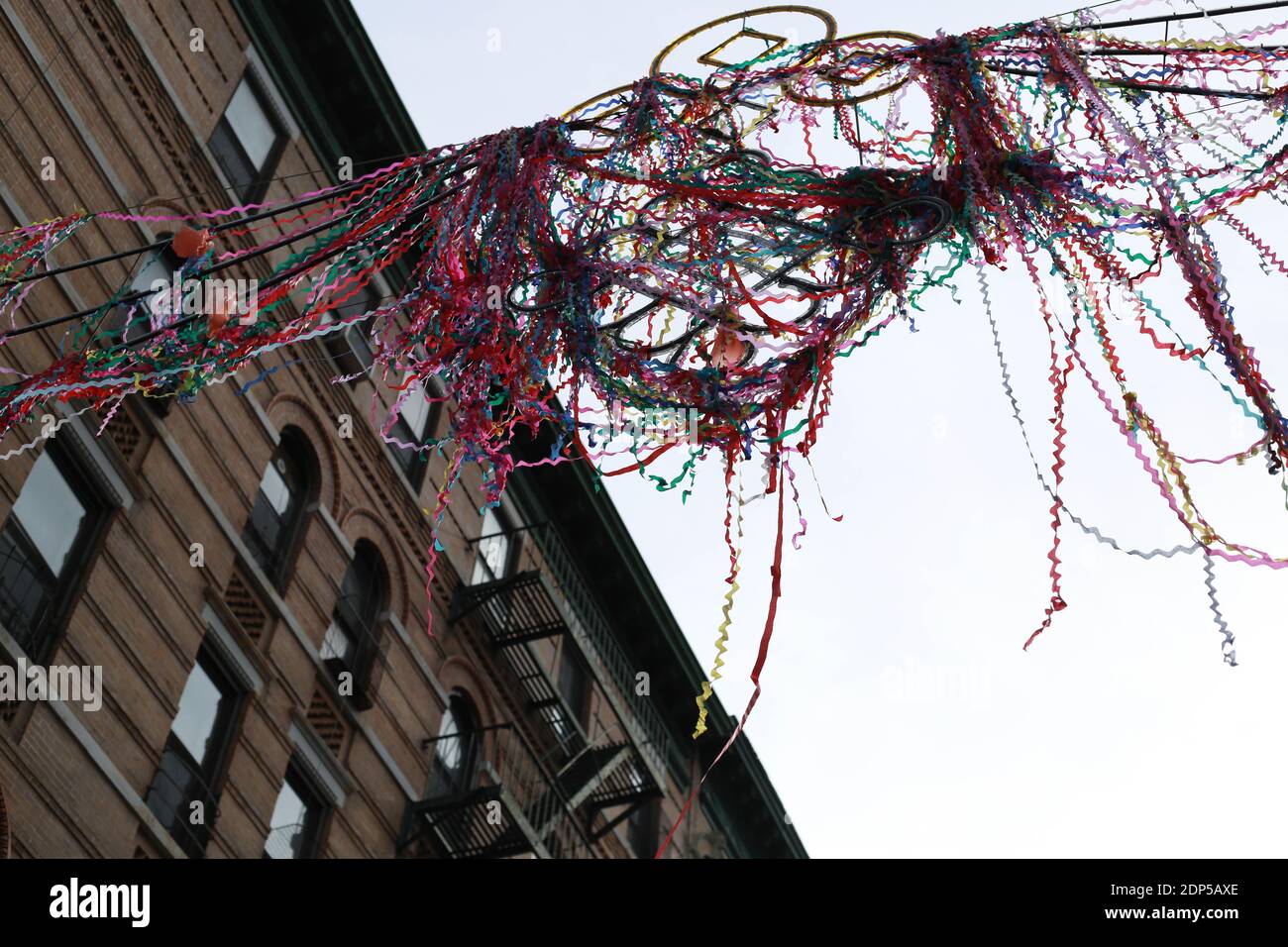 Sfilata cinese di Capodanno a chinatown, New York Foto Stock