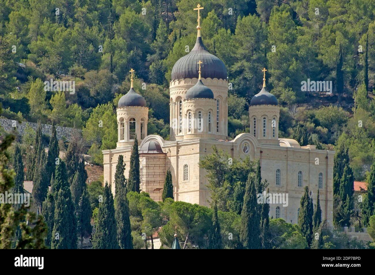 Chiesa ortodossa russa, Ein karem, Israele Foto Stock