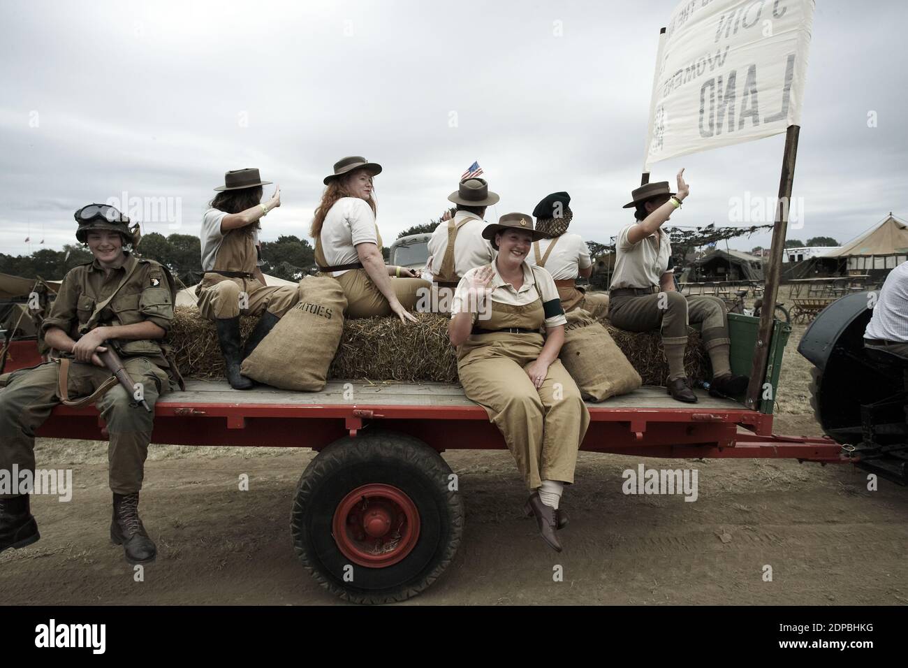 L'evento War and Peace Revival GREAT BRITAIN /England / Kent Foto Stock