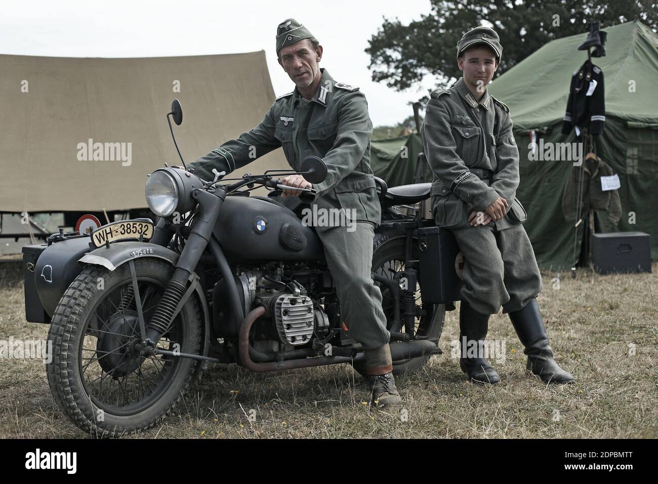 L'evento War and Peace Revival GREAT BRITAIN /England / Kent Foto Stock