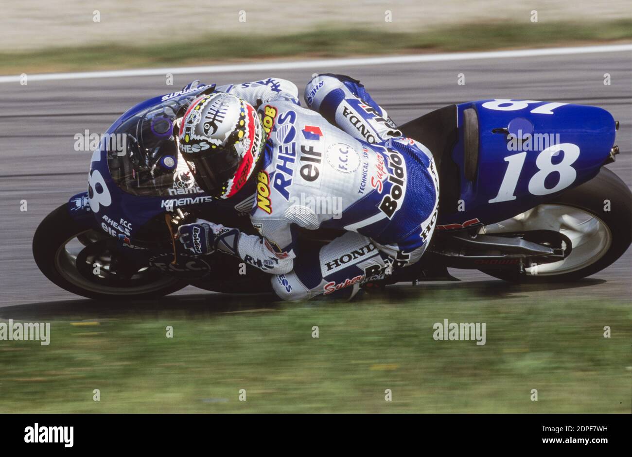 Nobuatsu Aoki, (JPN), Honda 500, Repubblica Ceca moto GP 1997, Brno Foto Stock