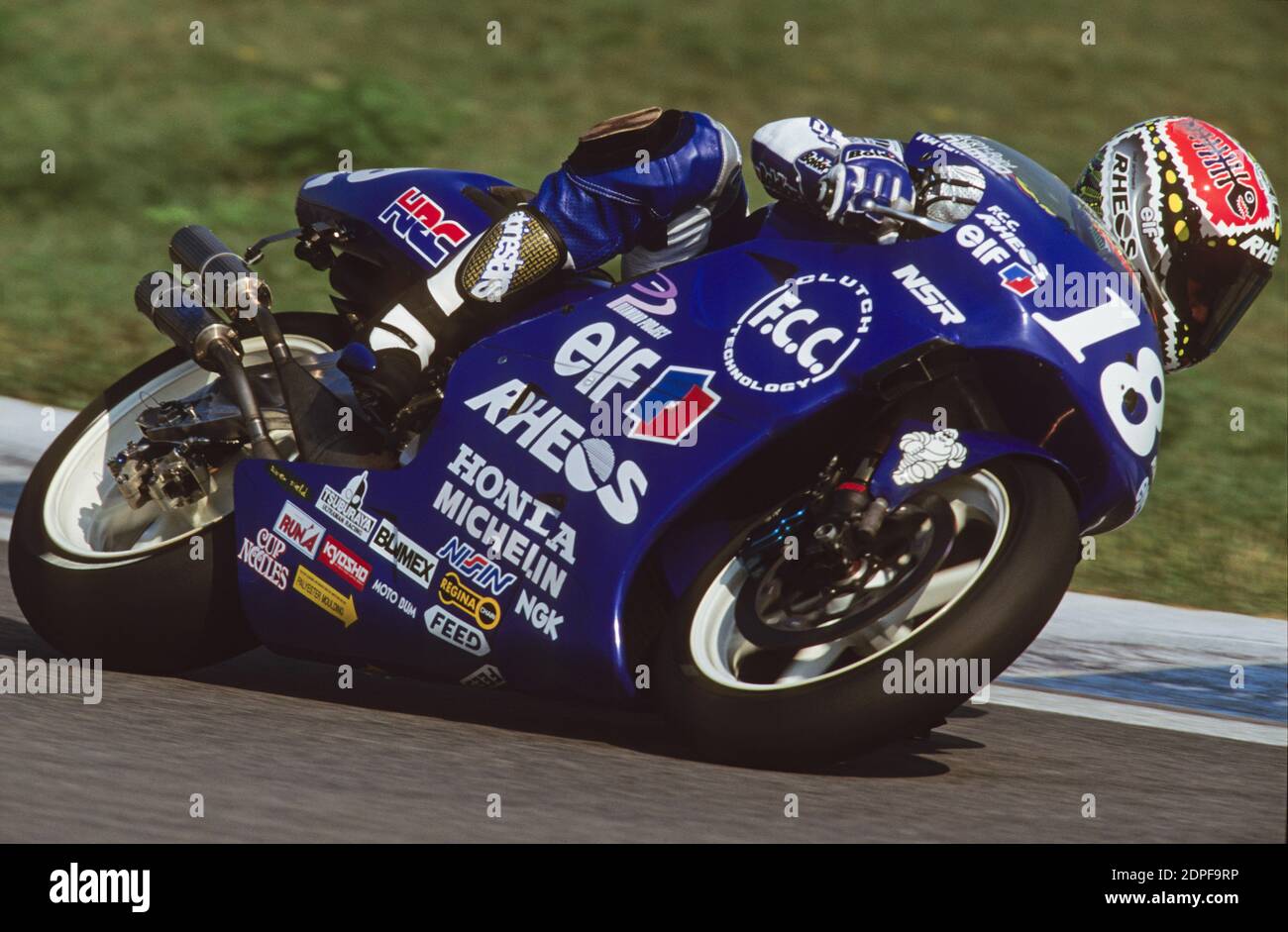 Nobuatsu Aoki, (JPN), Honda 500, Repubblica Ceca moto GP 1997, Brno Foto Stock