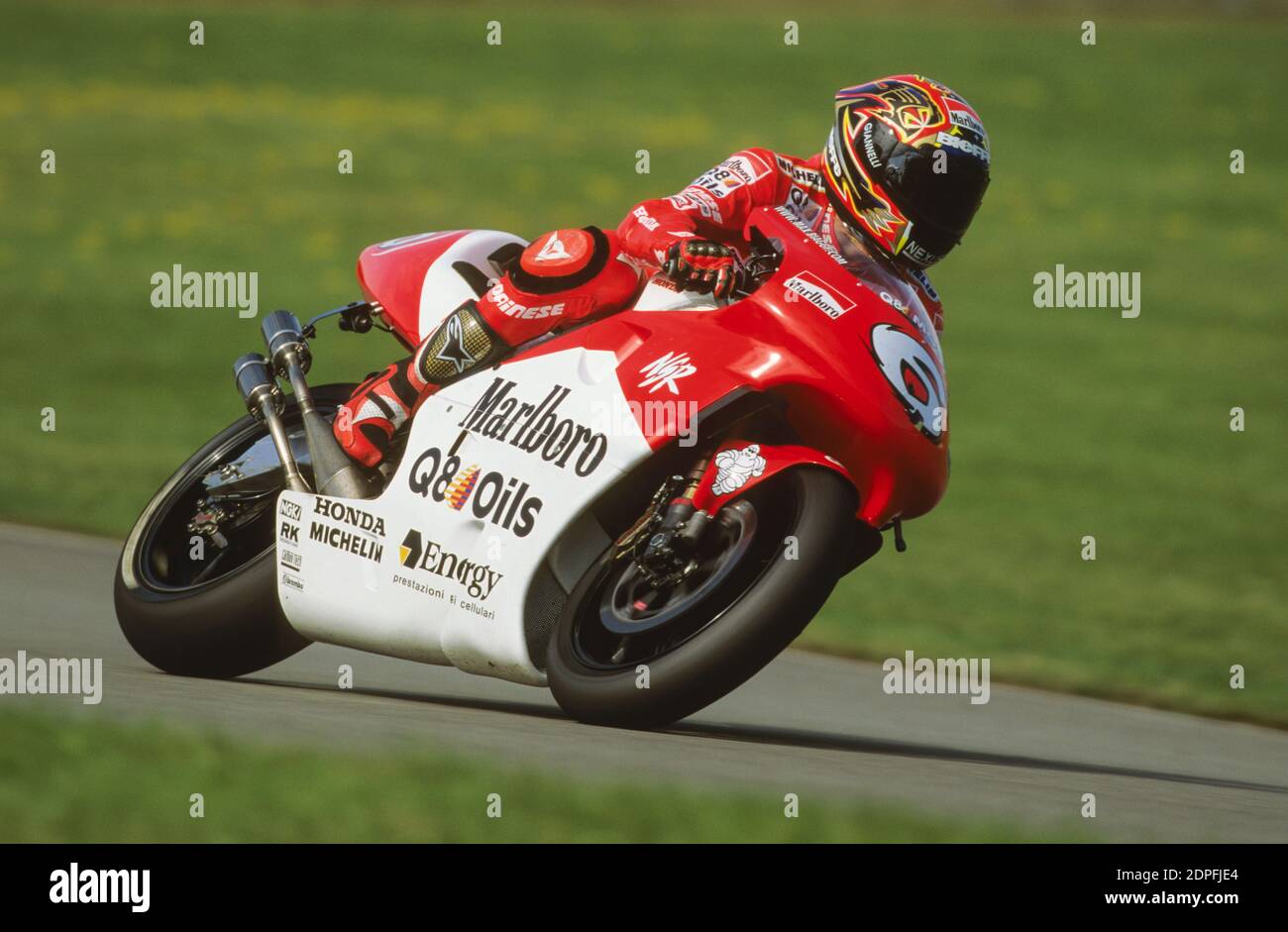 Max Biaggi (ITA),Honda 500, GP D'Olanda 500, Assen 1998, Foto Stock