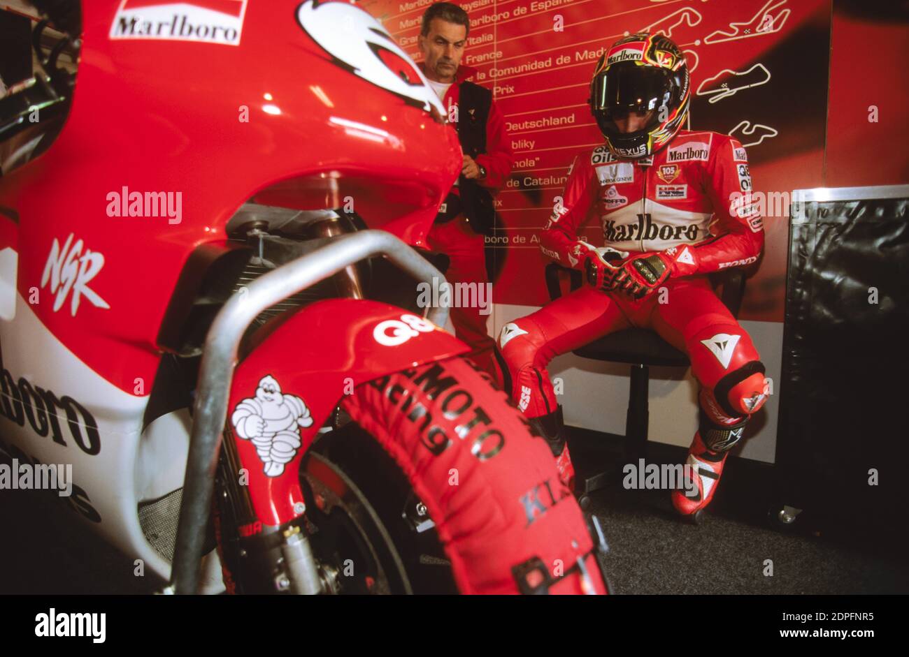 Max Biaggi (ITA),Honda 500, GP D'Olanda 500, Assen 1998 Foto Stock