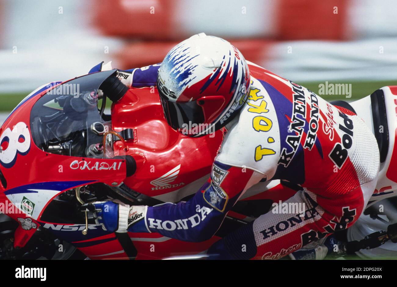 Tadayuki Okada, (JPN) Honda 500, GP d'Austria 500 1994, Salisburgo Foto Stock