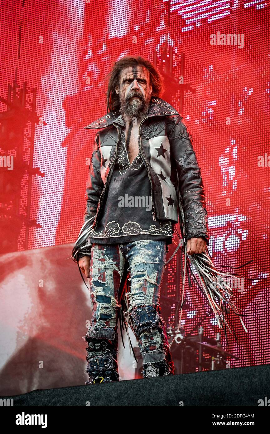 Rob Zombie in concerto al 26° festival Wacken Open Air di Wacken, Germania, il 30 luglio 2015. Foto di Julien Reynaud/APS-Medias/ABACAPRESS.COM Foto Stock