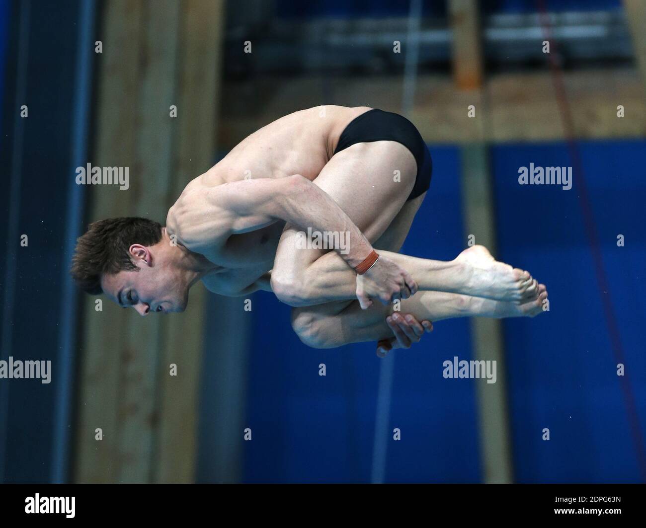 Thomas DALEY; Gran Bretagna, bronzo del 10 m.platform durante il 16° Campionato del mondo FINA a Kazan, Russia, il 02 agosto 2015. Foto di Giuliano Bevilacqua/ABACAPRESS.COM Foto Stock