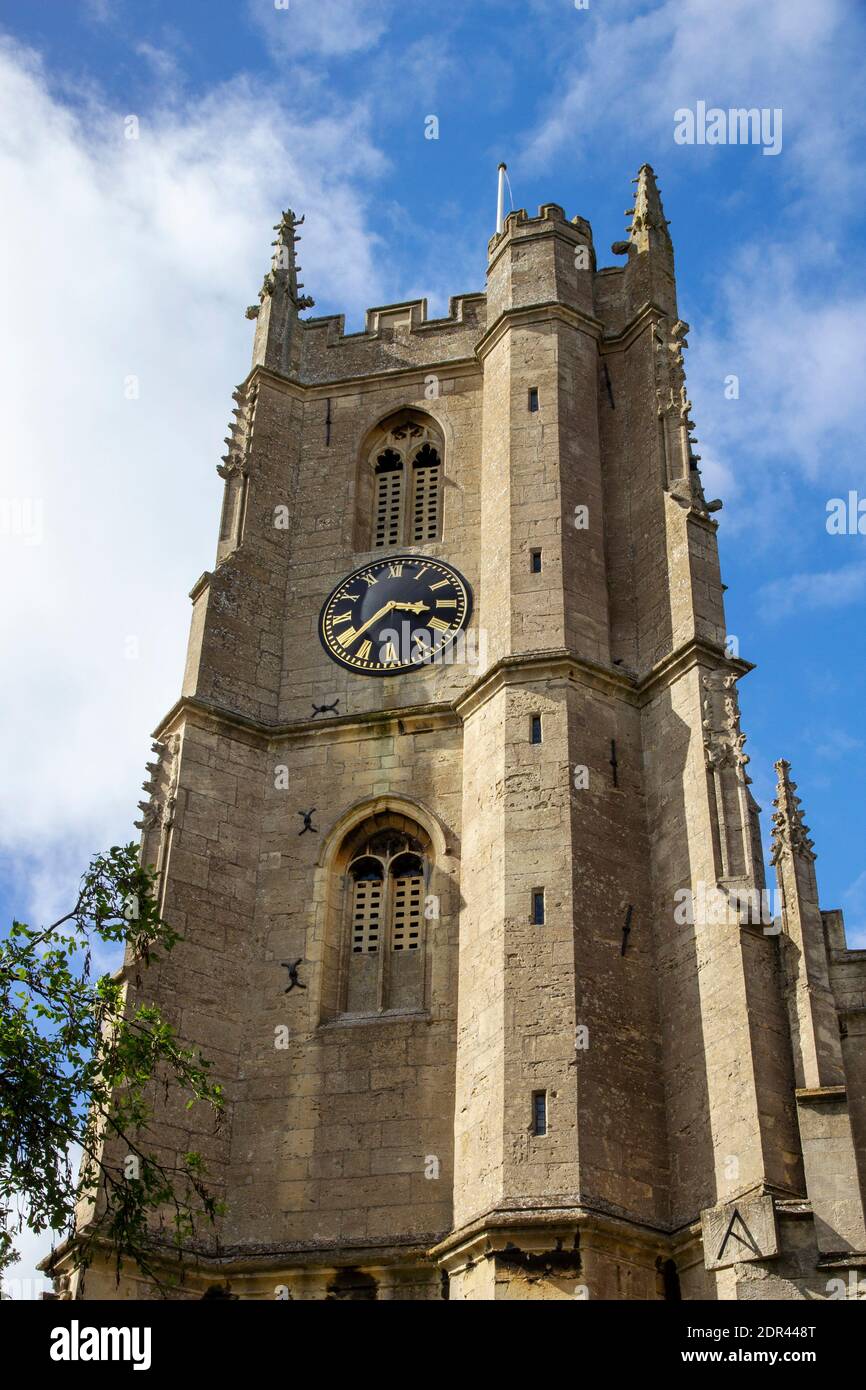 DEVIZES, WILTSHIRE, REGNO UNITO, AGOSTO 25 2020. St Marys Church Devizes, Inghilterra, Regno Unito, 25 agosto 2020 Foto Stock