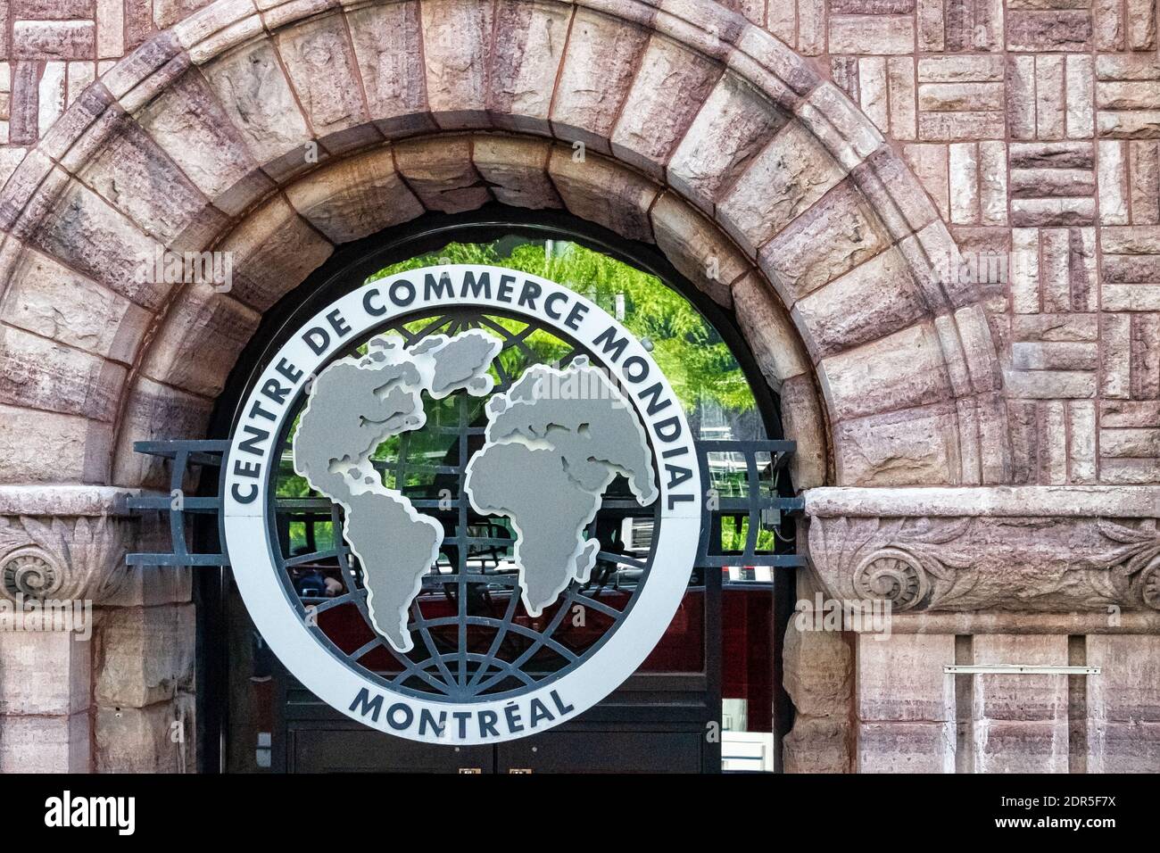 Center de Commerce Mondial (World Trade Center) a Montreal, Canada Foto Stock