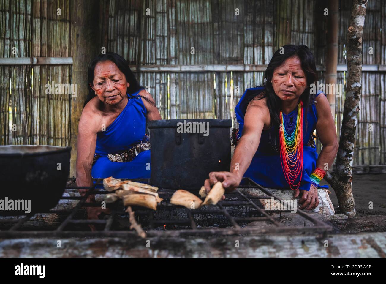 Territorio di Shuar, Amazzonia, Ecuador Foto Stock