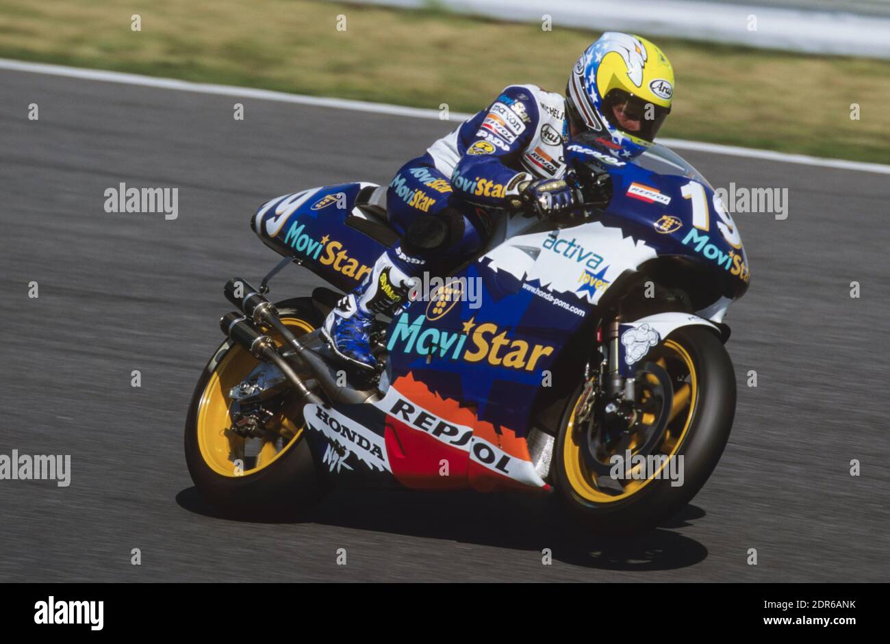 John Kocinski (USA), Honda 500, GP del Giappone 1998, Suzuka Foto Stock