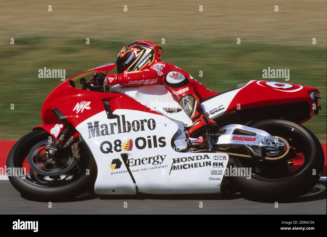 Max Biaggi (ITA), Honda 500, GP 1998 del Mugello Foto Stock